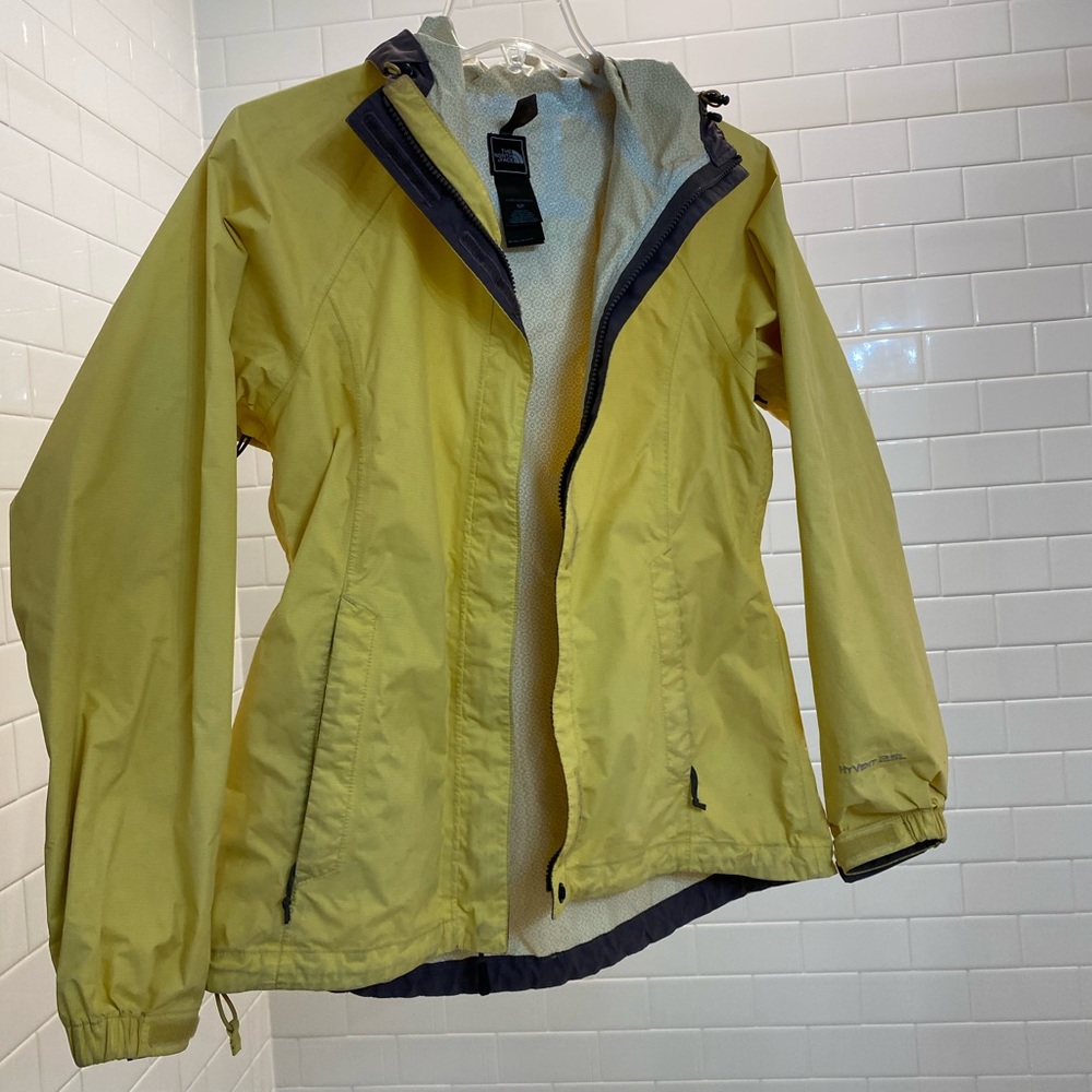 Yellow North Face Rain Jacket - image 2